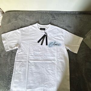 AMIRI White Short Sleeve Tee